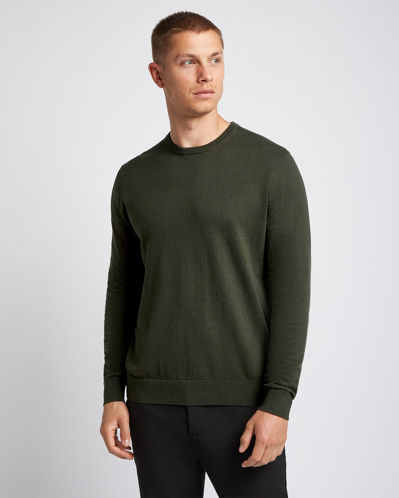 Seawool Crewneck Dark Green