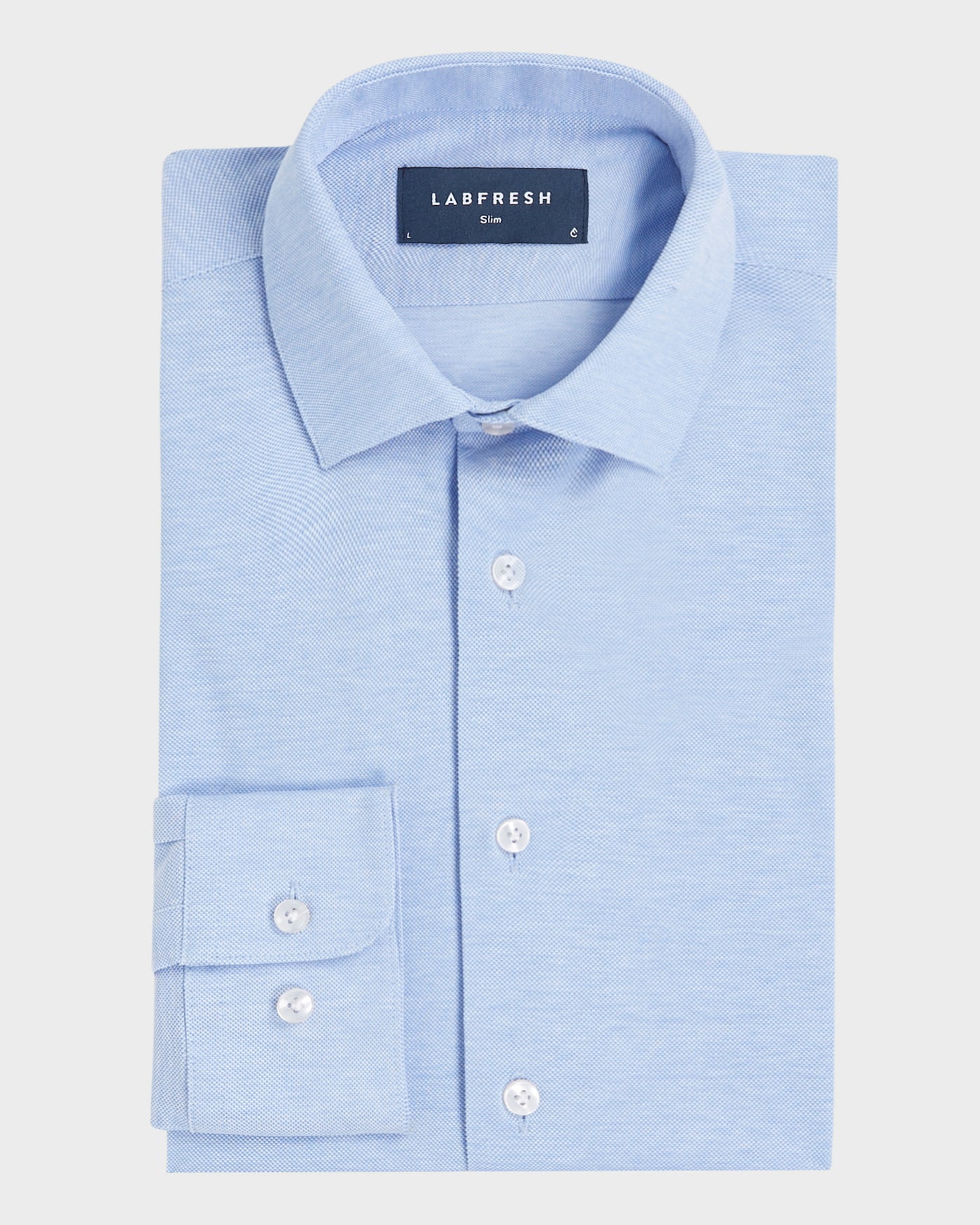 Knitted shirt blue