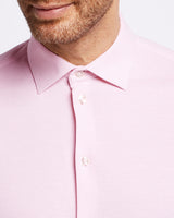 Knitted shirt soft pink
