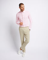 Knitted shirt soft pink