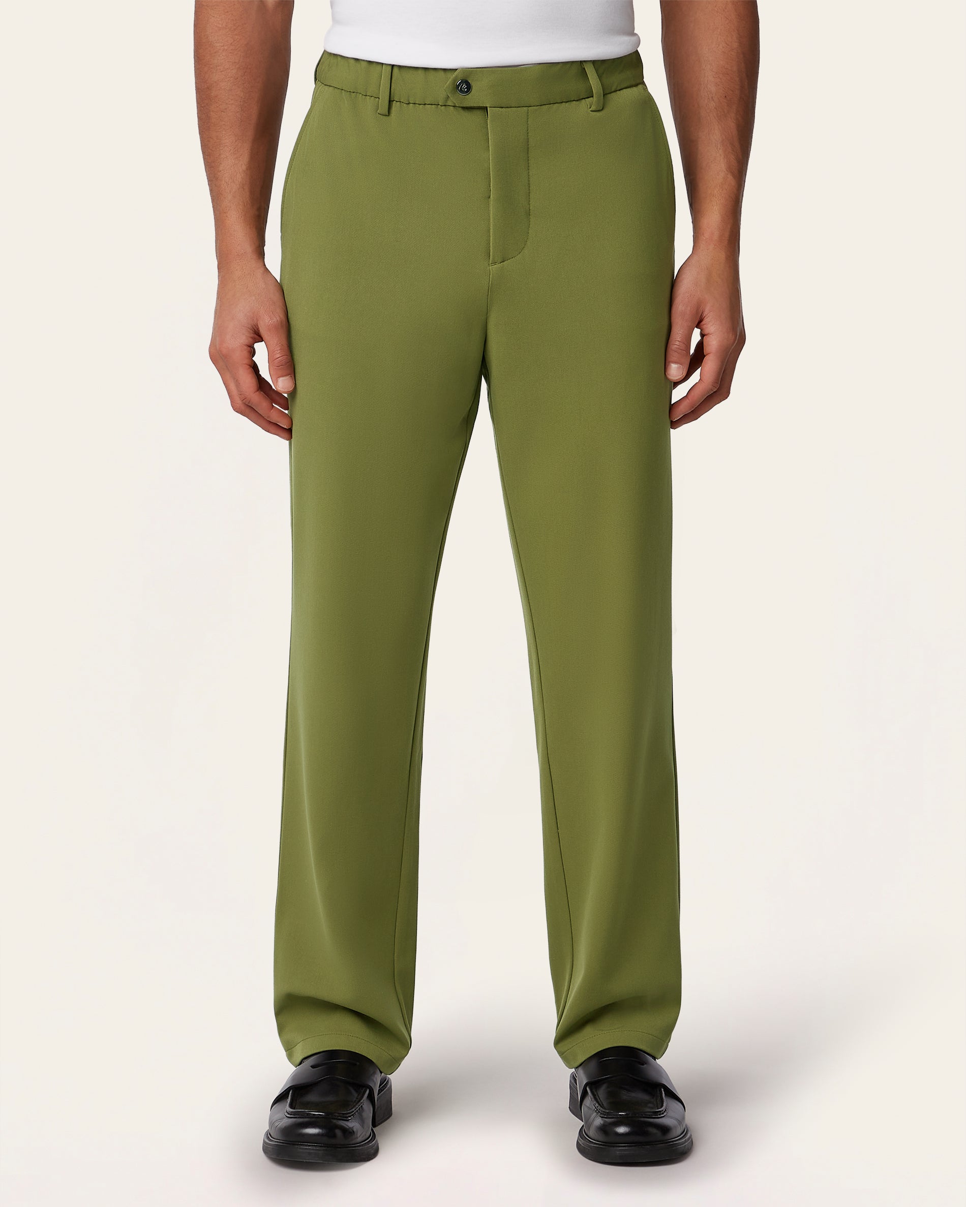 Straight Everyday Pants Olive | LABFRESH