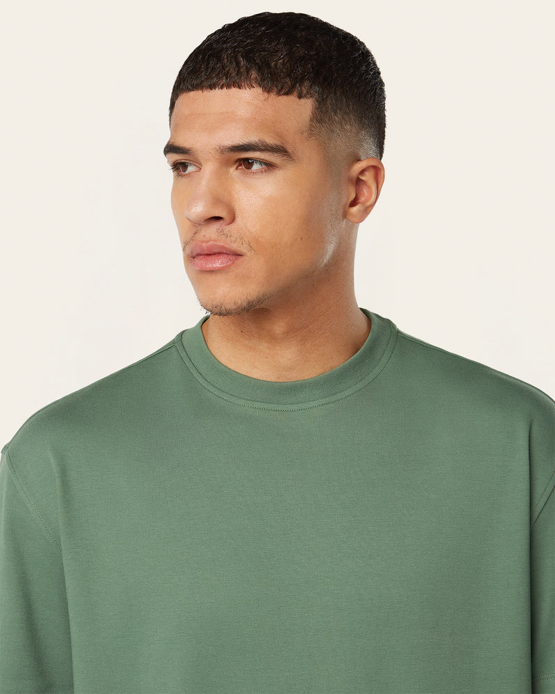 Schöne Heavy weight t-shirt Grass Green