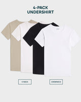 Undershirt 4-pack bundle