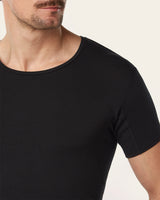 Crewneck sweat-proof undershirt black