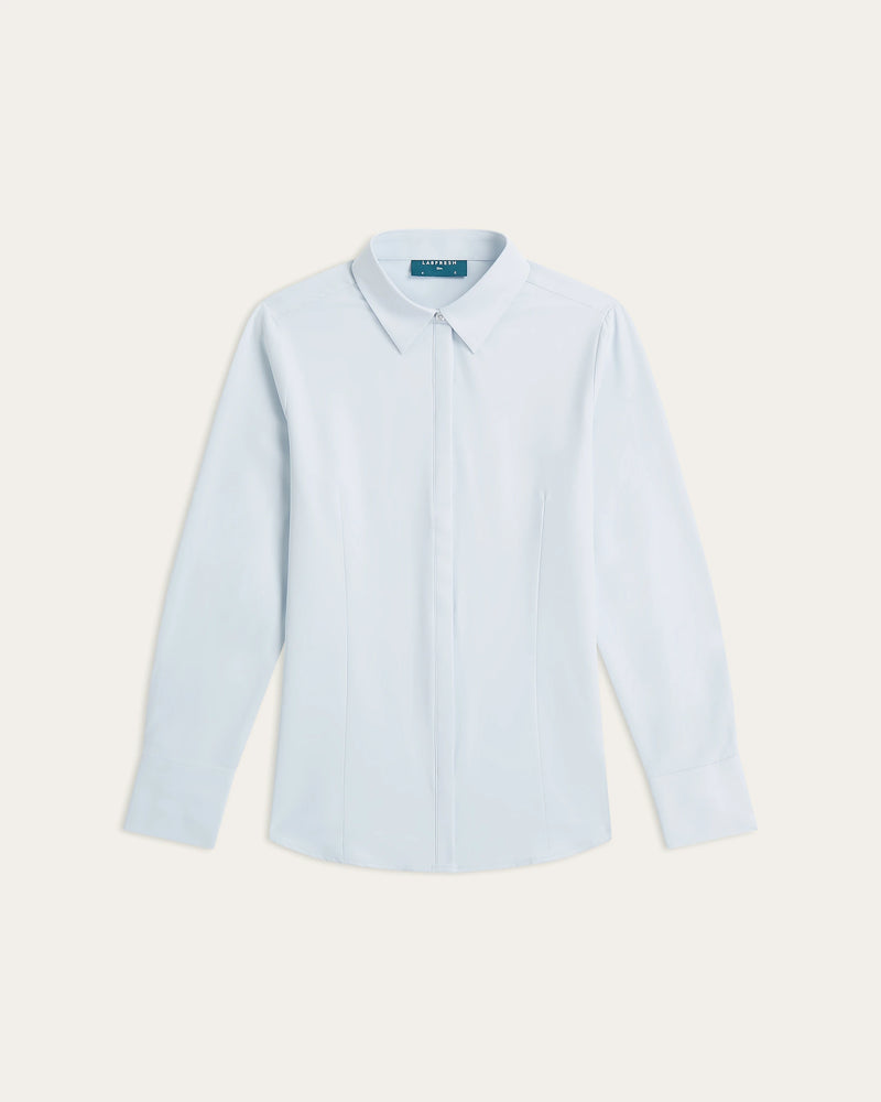 Slim fit Blouse Light Blue