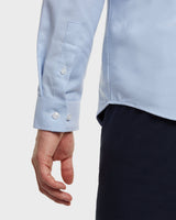 Prior tech: Oxford shirt blue